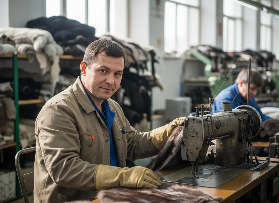 Удостоверение термоотделочника меховых шкурок