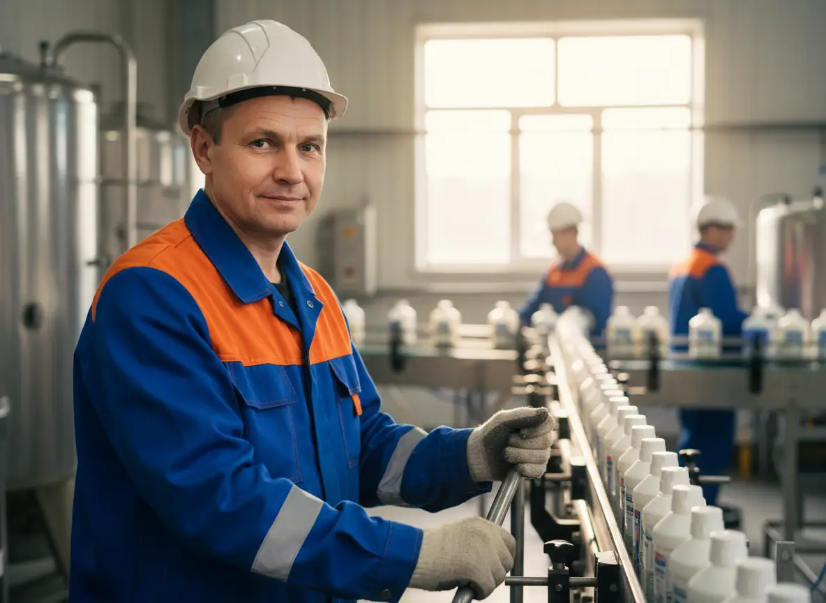 Удостоверение заготовщика основы для моющих средств