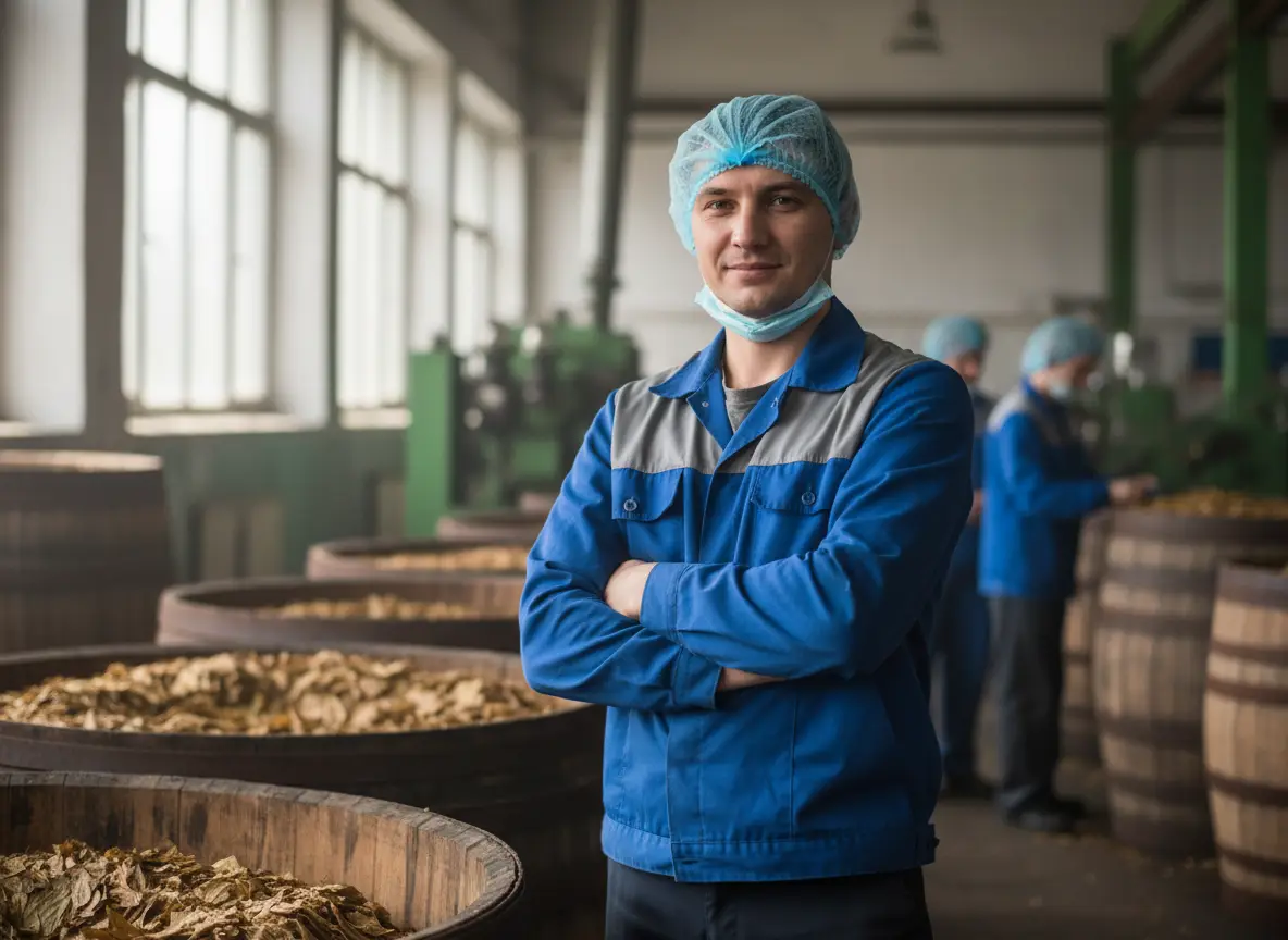 Удостоверение увлажняльщика махорочного сырья